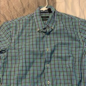 Van Heusen classic fit short sleeve button up.